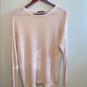Light cream colored sweater